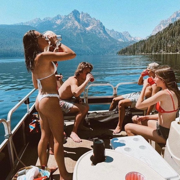 kulani kinis white bikini bottoms - Picture 3 of 5